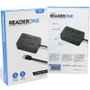 Nox Lite Reader One Hub USB 3.0 y Lector de Tarjetas Negro